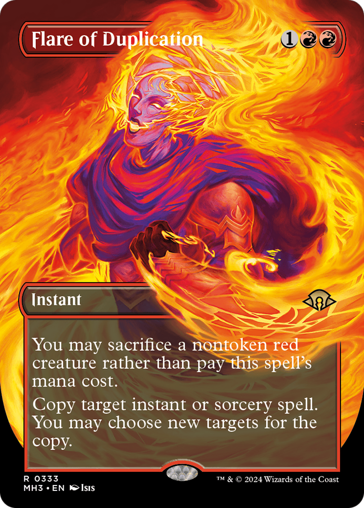 Flare of Duplication (Borderless) [Modern Horizons 3] | Odin's Place