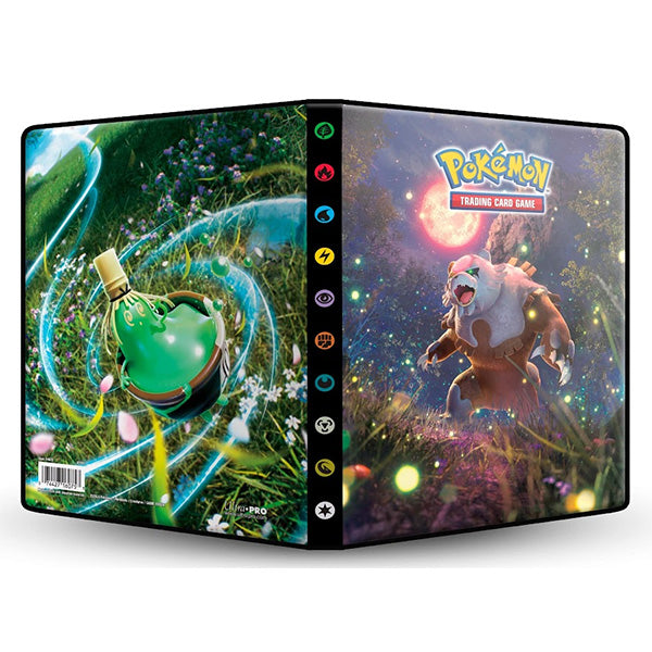 Ultra Pro Pokemon: Portfolio 4-Pocket Scarlet & Violet- Bloodmoon Ursaluna and Sinistcha | Odin's Place