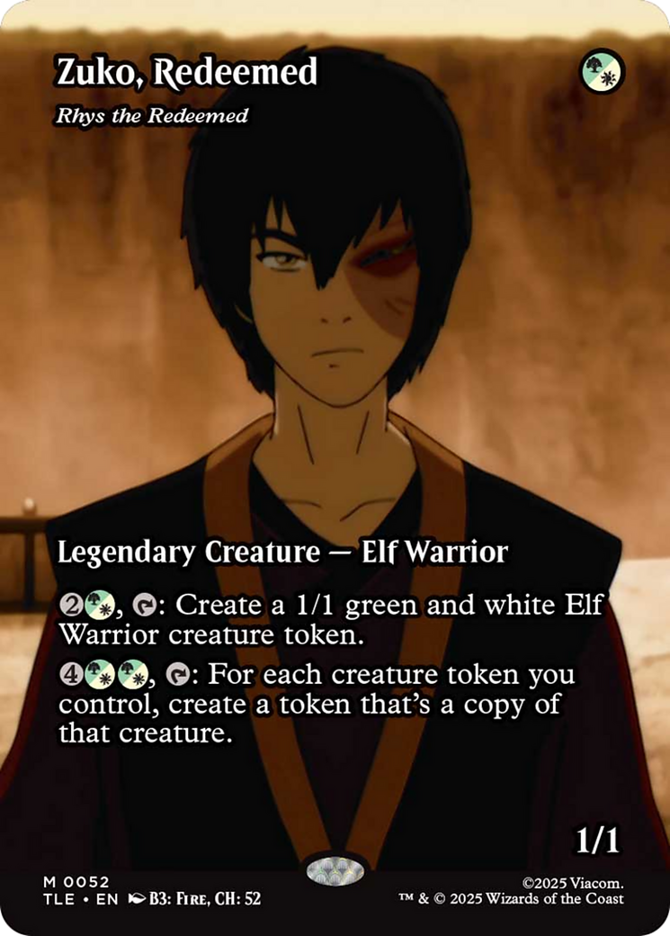 Zuko, Redeemed - Rhys the Redeemed (Borderless) [Avatar: The Last Airbender: Eternal-Legal] | Odin's Place