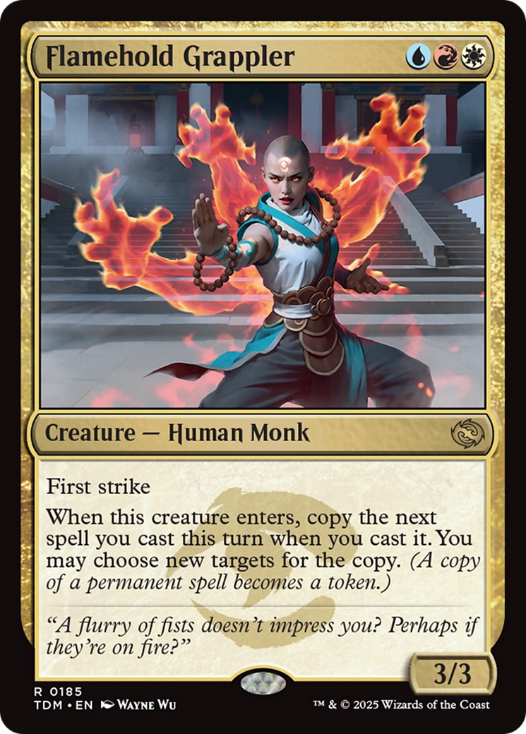 Flamehold Grappler [Tarkir: Dragonstorm] | Odin's Place