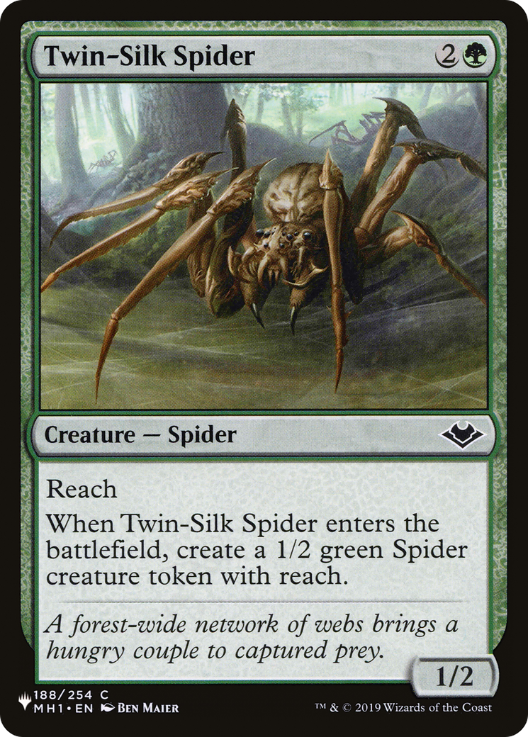 Twin-Silk Spider [The List] | Odin's Place