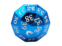 Old School Dice: Metal D40 Spindown | Odin's Place