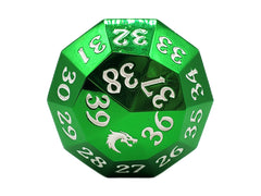 Old School Dice: Metal D40 Spindown | Odin's Place