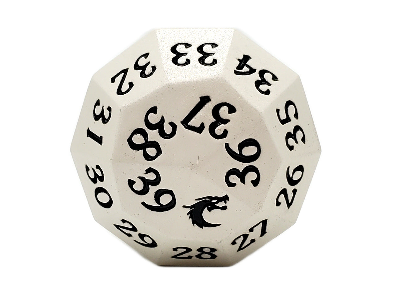 Old School Dice: Metal D40 Spindown | Odin's Place