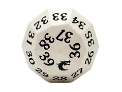 Old School Dice: Metal D40 Spindown | Odin's Place