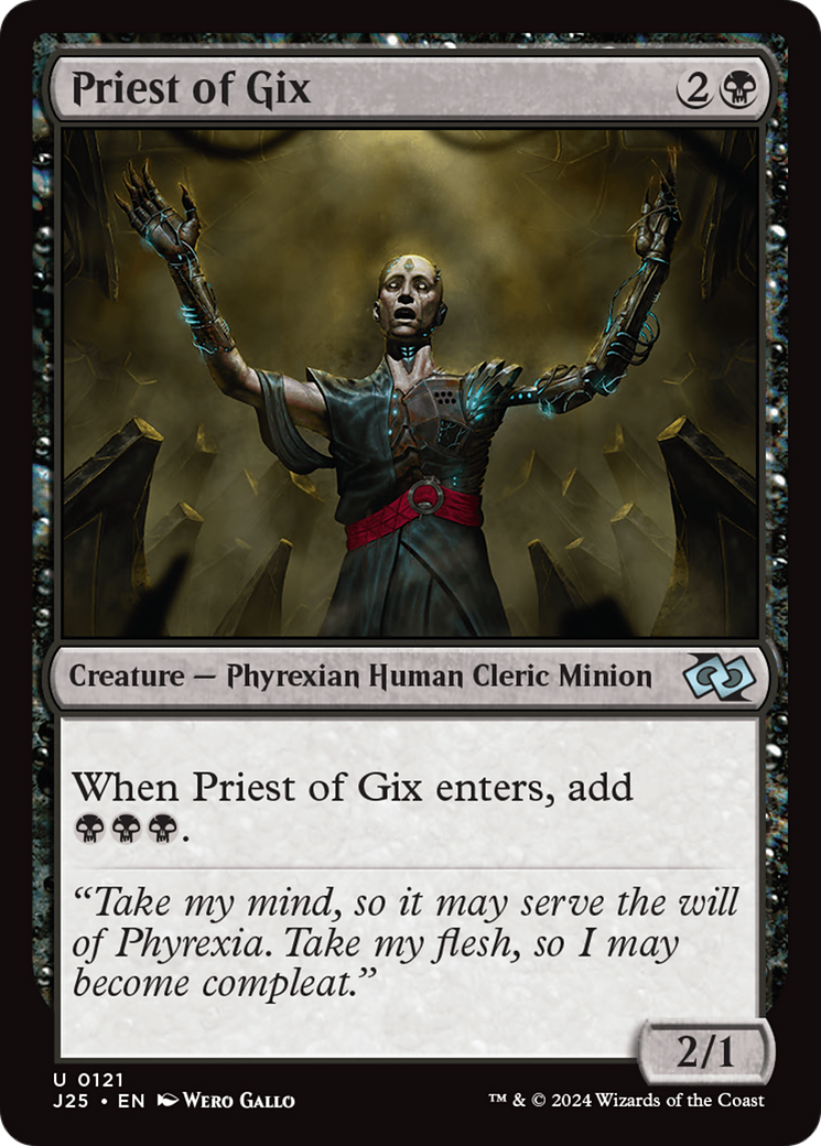 Priest of Gix [Foundations Jumpstart] | Odin's Place