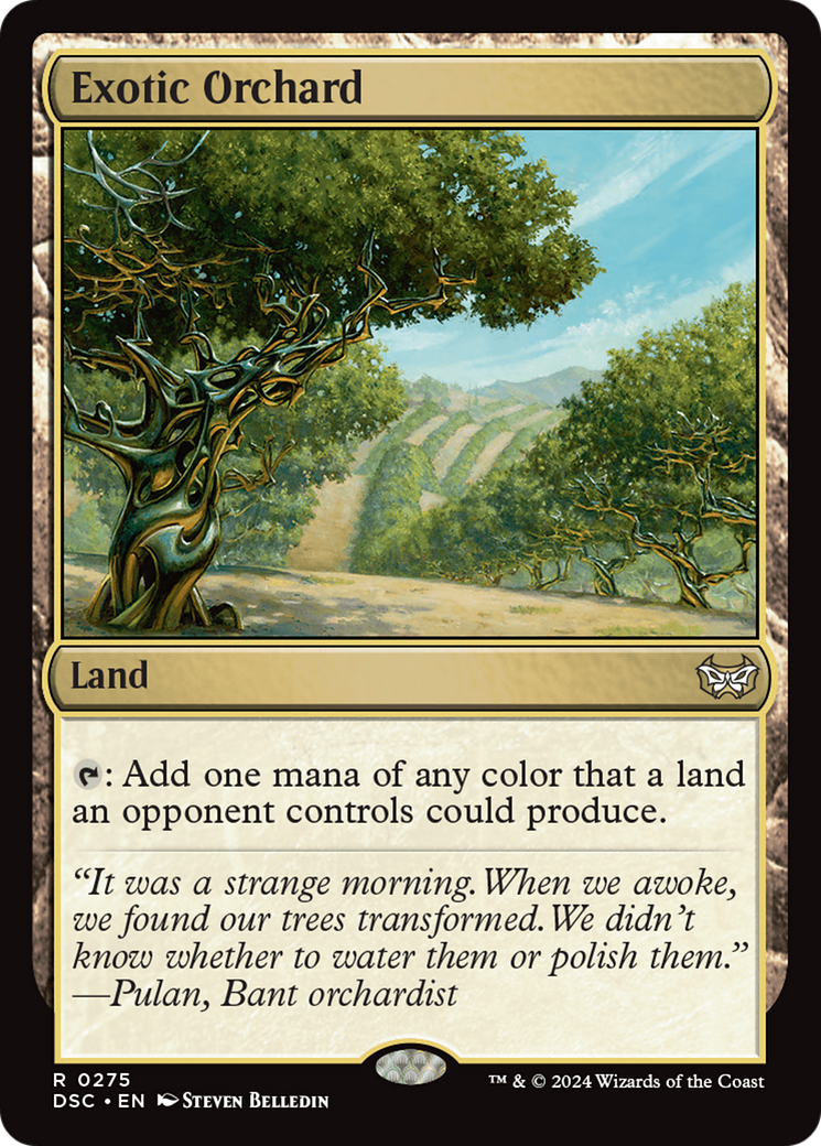 Exotic Orchard [Duskmourn: House of Horror Commander] | Odin's Place