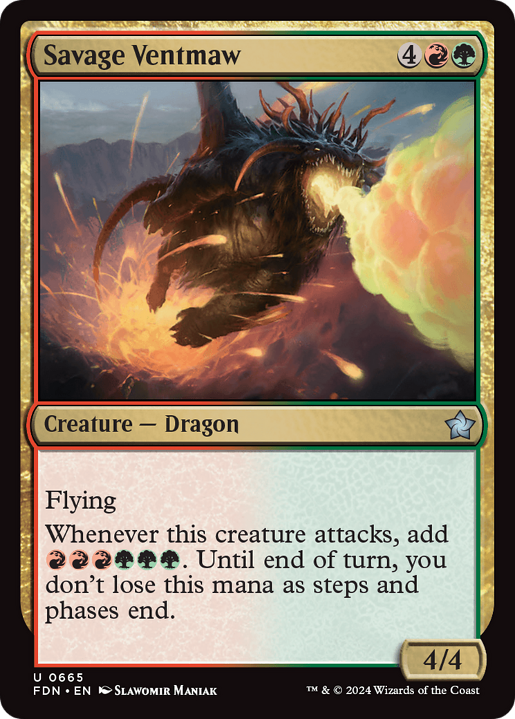 Savage Ventmaw [Foundations] | Odin's Place
