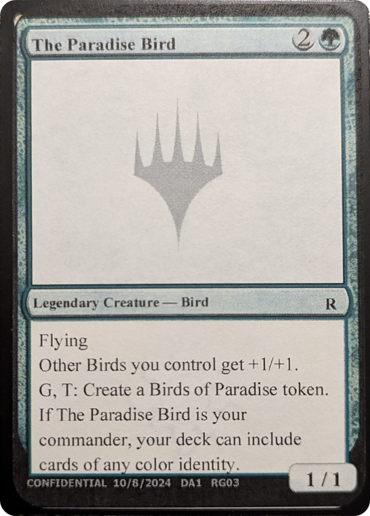 The Paradise Bird [Mystery Booster 2 Playtest Cards] | Odin's Place