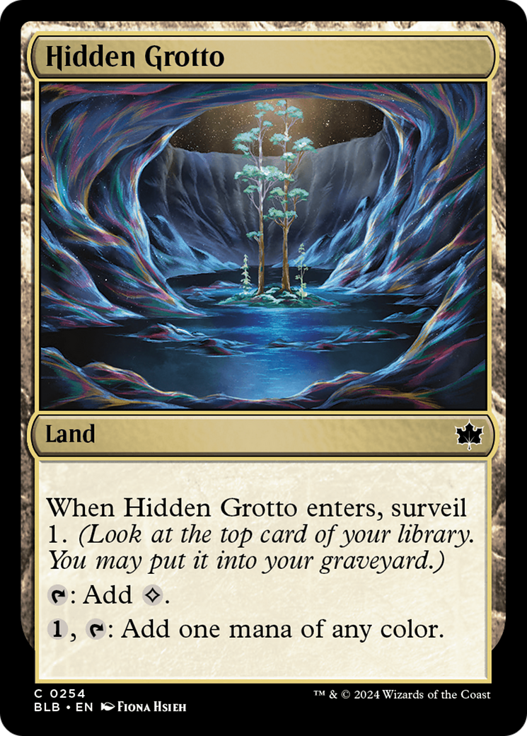Hidden Grotto [Bloomburrow] | Odin's Place