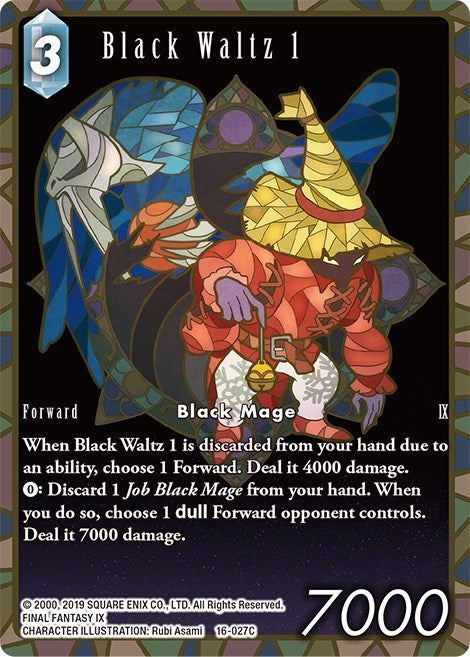 Black Waltz 1 (Full Art) [Emissaries of Light] | Odin's Place