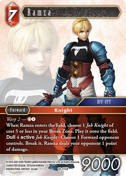 Ramza [Resurgence of Power] | Odin's Place
