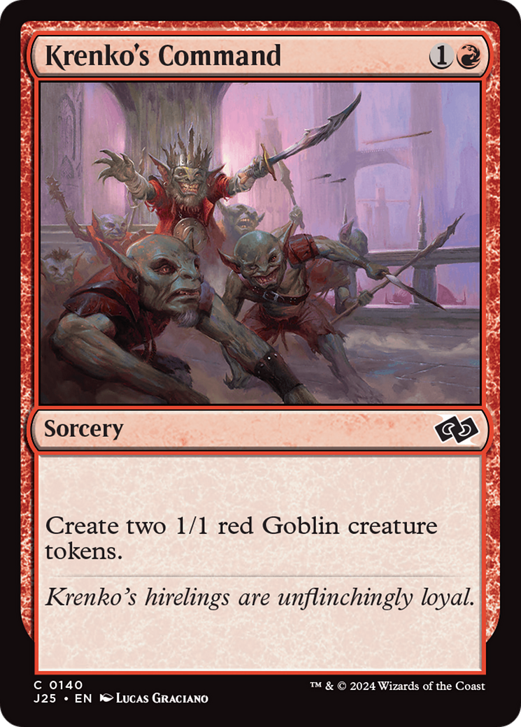 Krenko's Command [Foundations Jumpstart] | Odin's Place