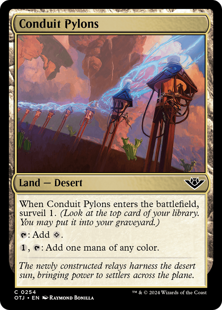 Conduit Pylons [Outlaws of Thunder Junction] | Odin's Place