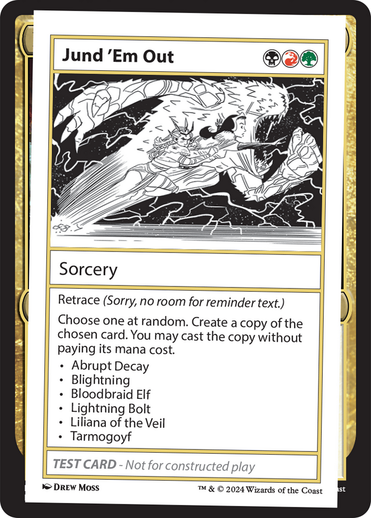 Jund 'Em Out [Mystery Booster 2 Playtest Cards] | Odin's Place