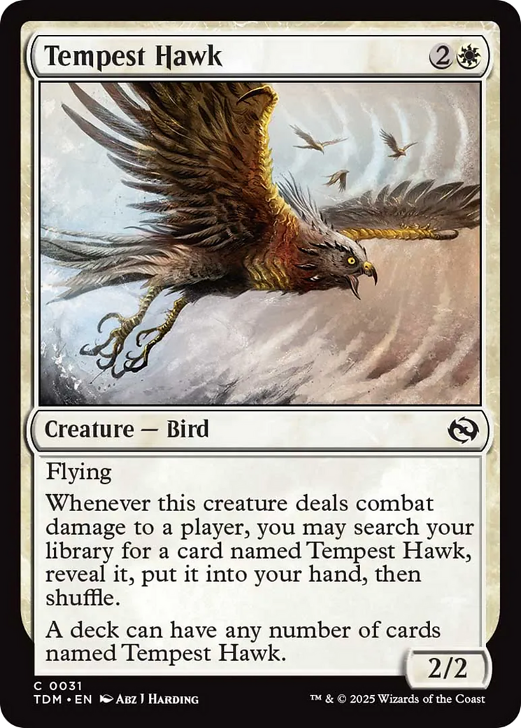 Tempest Hawk [Tarkir: Dragonstorm] | Odin's Place