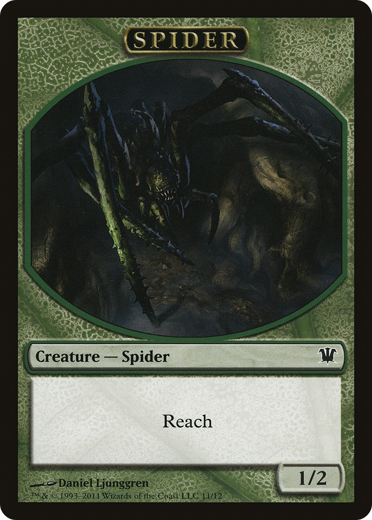 Insect // Spider Double-Sided Token [Innistrad Remastered Tokens] | Odin's Place