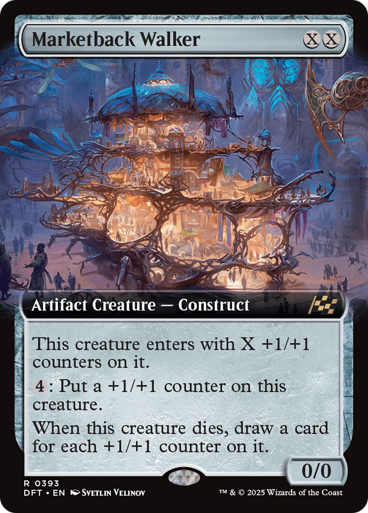 Marketback Walker (Extended Art) [Aetherdrift] | Odin's Place
