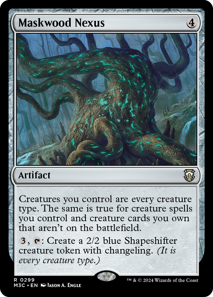 Maskwood Nexus (Ripple Foil) [Modern Horizons 3 Commander] | Odin's Place