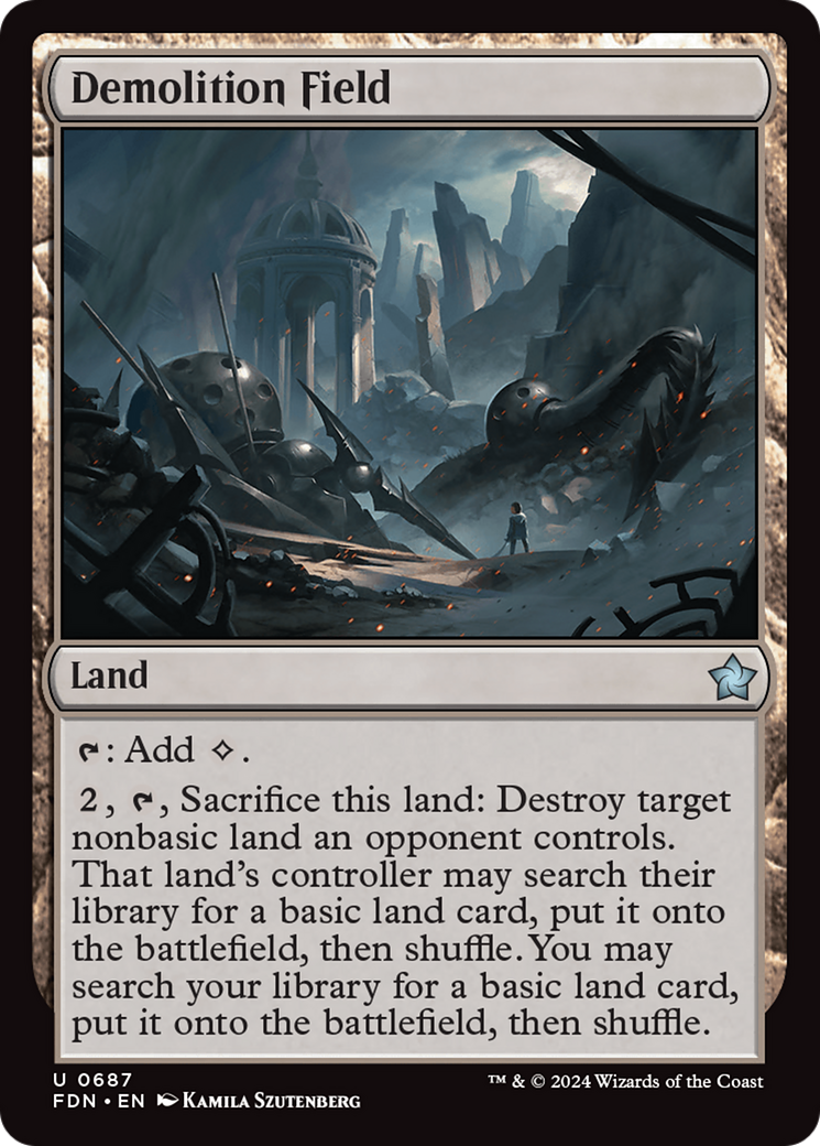 Demolition Field [Foundations] | Odin's Place