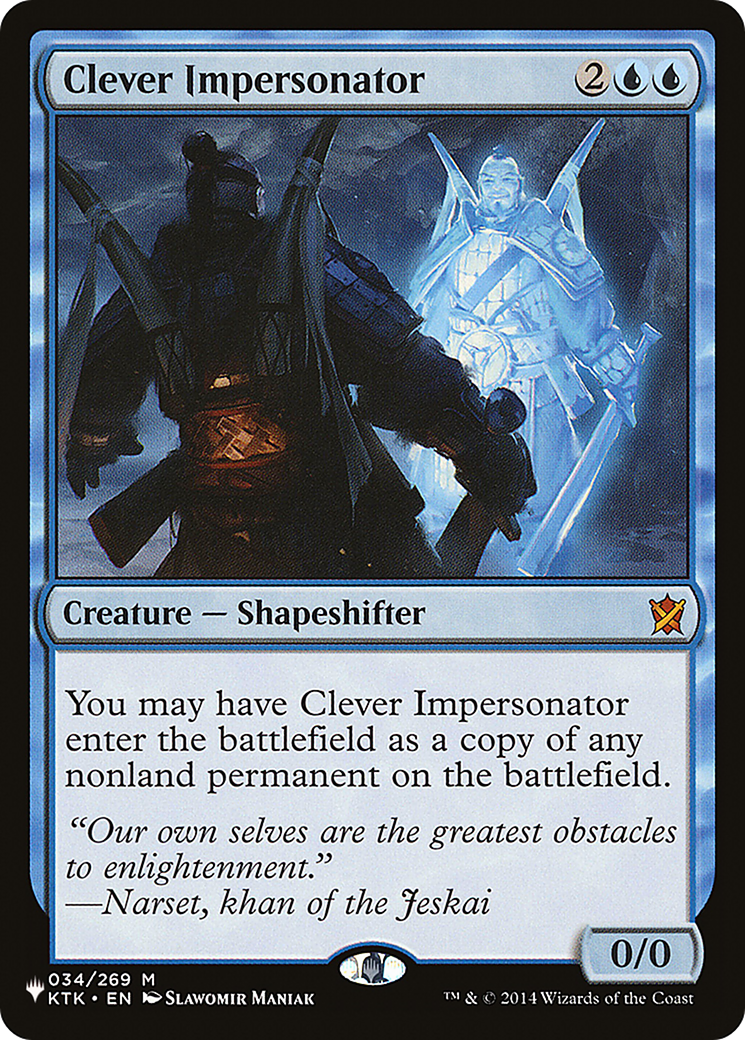 Clever Impersonator [The List] | Odin's Place