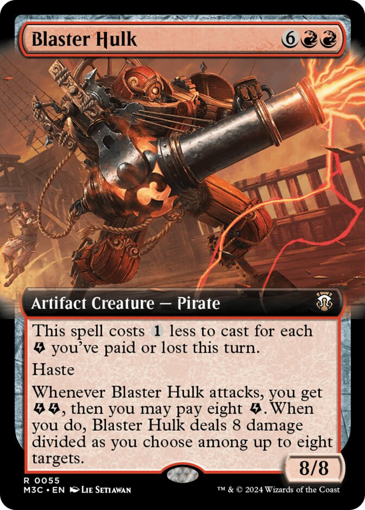 Blaster Hulk (Extended Art) [Modern Horizons 3 Commander] | Odin's Place