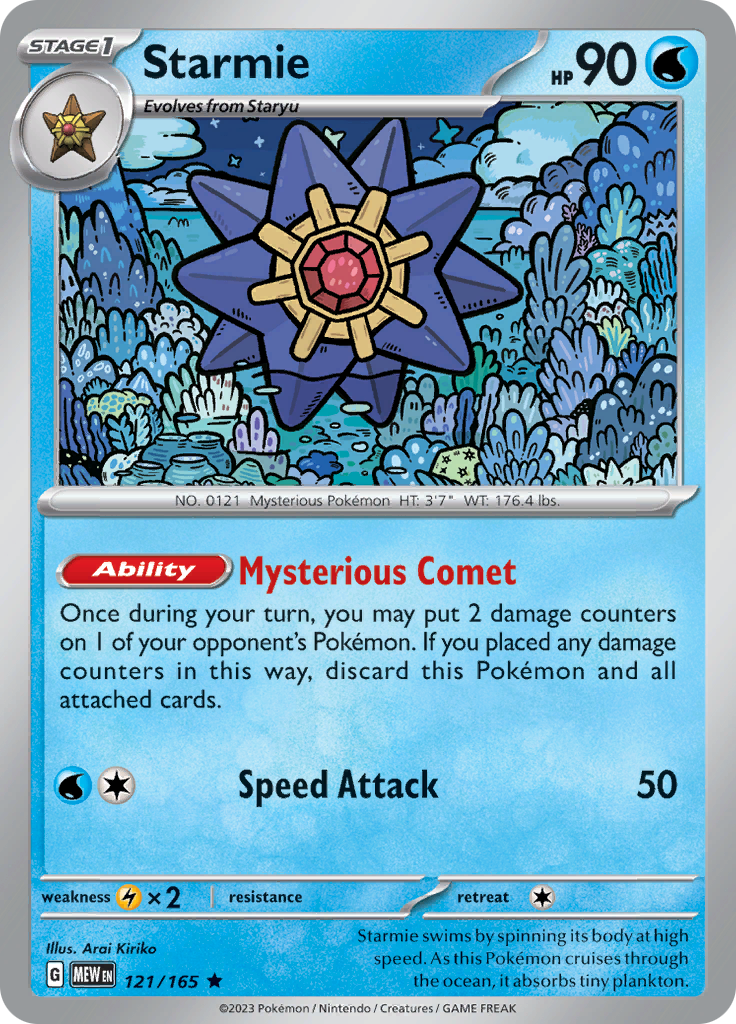 Starmie (121/165) [Scarlet & Violet 151] | Odin's Place