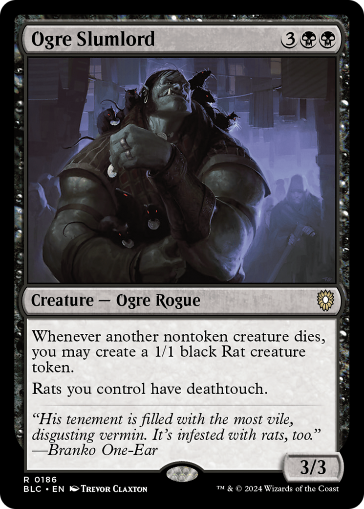 Ogre Slumlord [Bloomburrow Commander] | Odin's Place