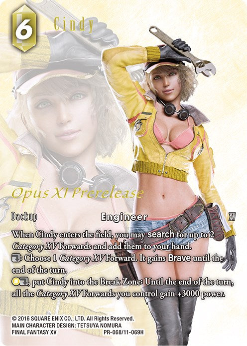 Cindy [Opus XI Promo Cards] | Odin's Place