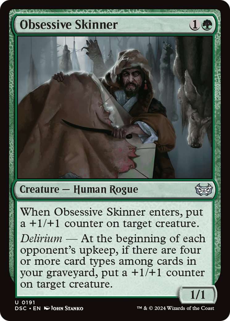 Obsessive Skinner [Duskmourn: House of Horror Commander] | Odin's Place