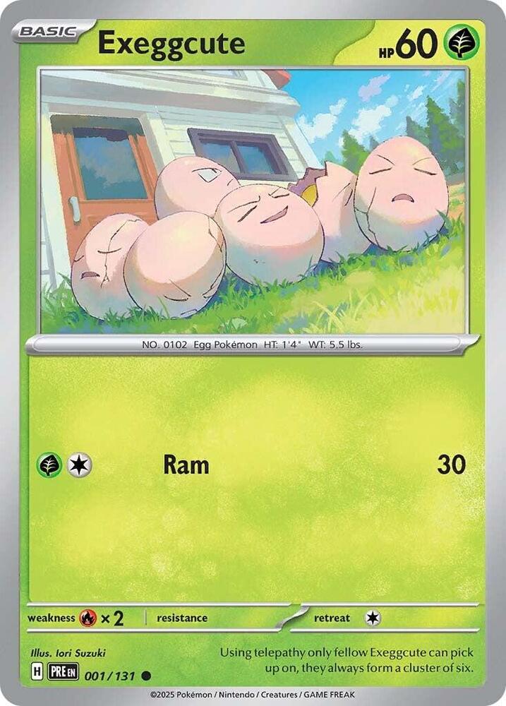 Exeggcute (001/131) [Scarlet & Violet: Prismatic Evolutions] | Odin's Place