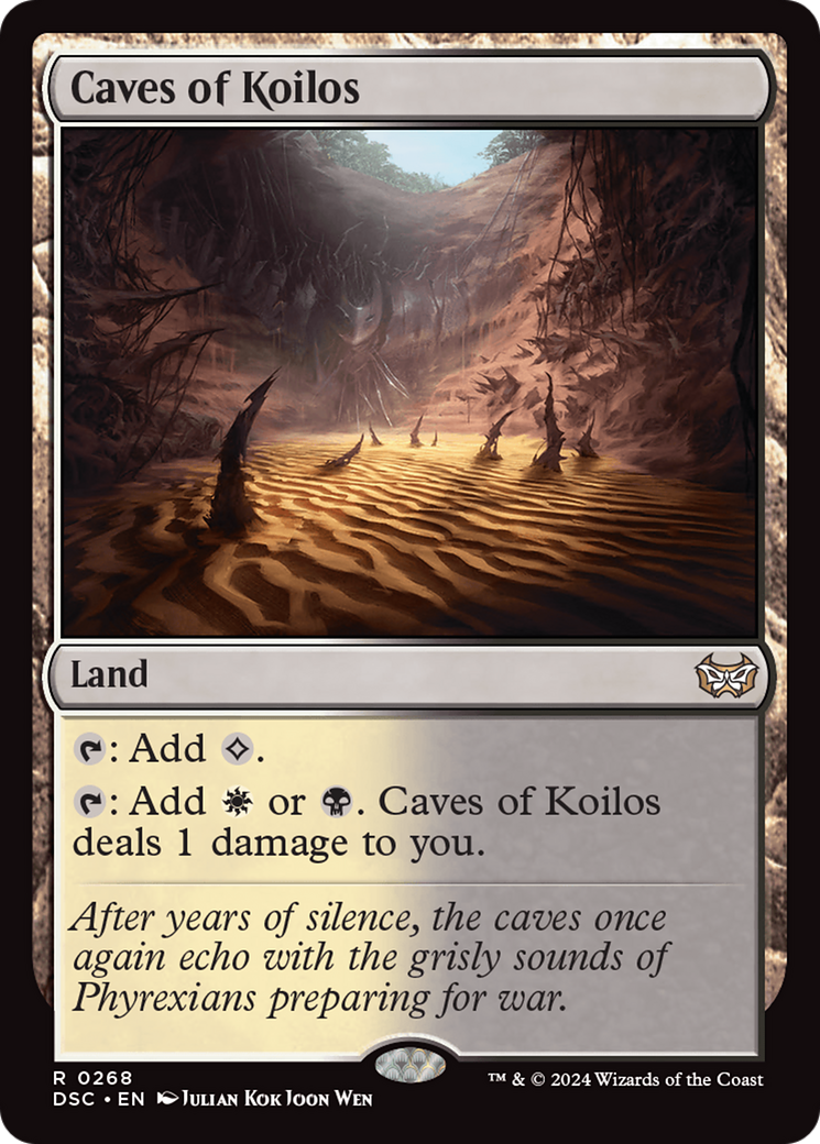 Caves of Koilos [Duskmourn: House of Horror Commander] | Odin's Place