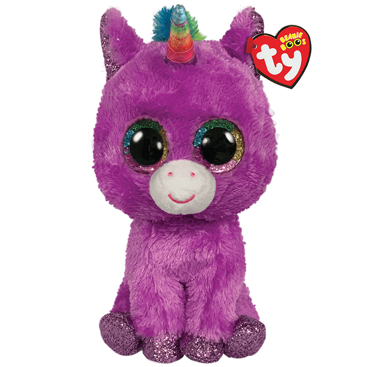 Ty - Rosette Purple Unicorn Medium | Odin's Place
