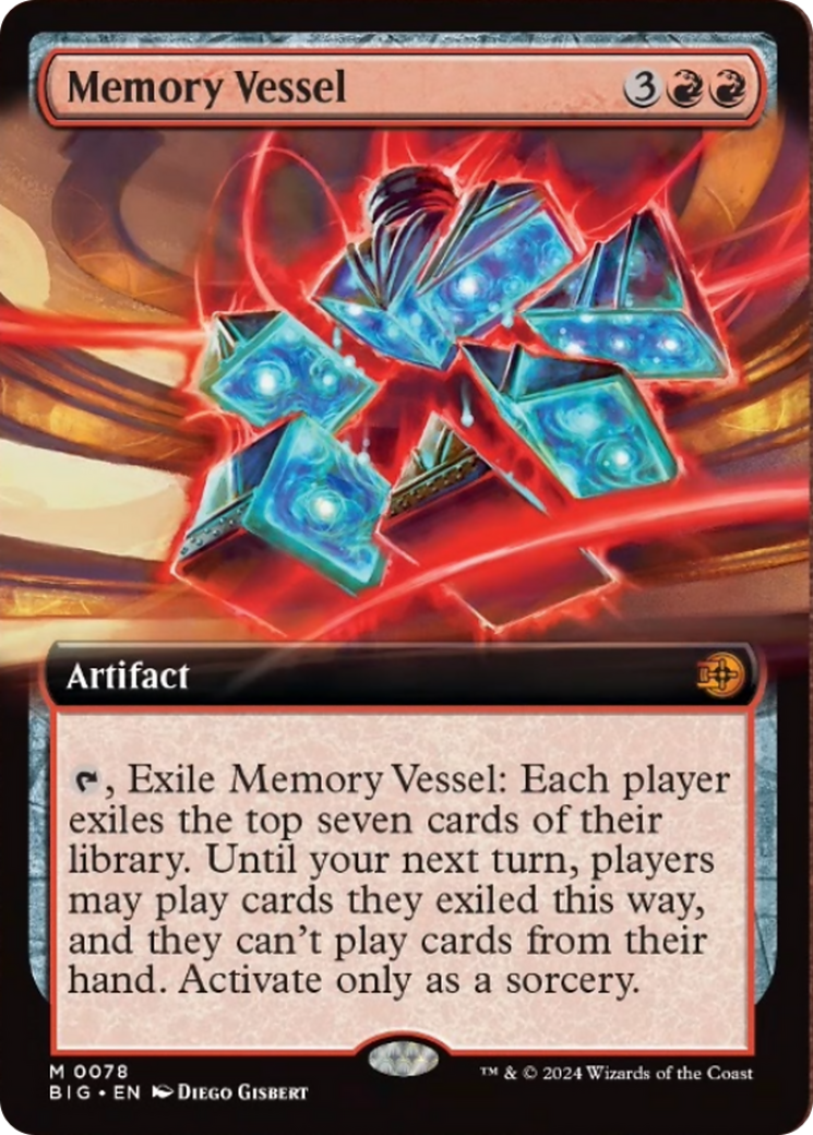 Memory Vessel (Extended Art) [Outlaws of Thunder Junction: The Big Score] | Odin's Place