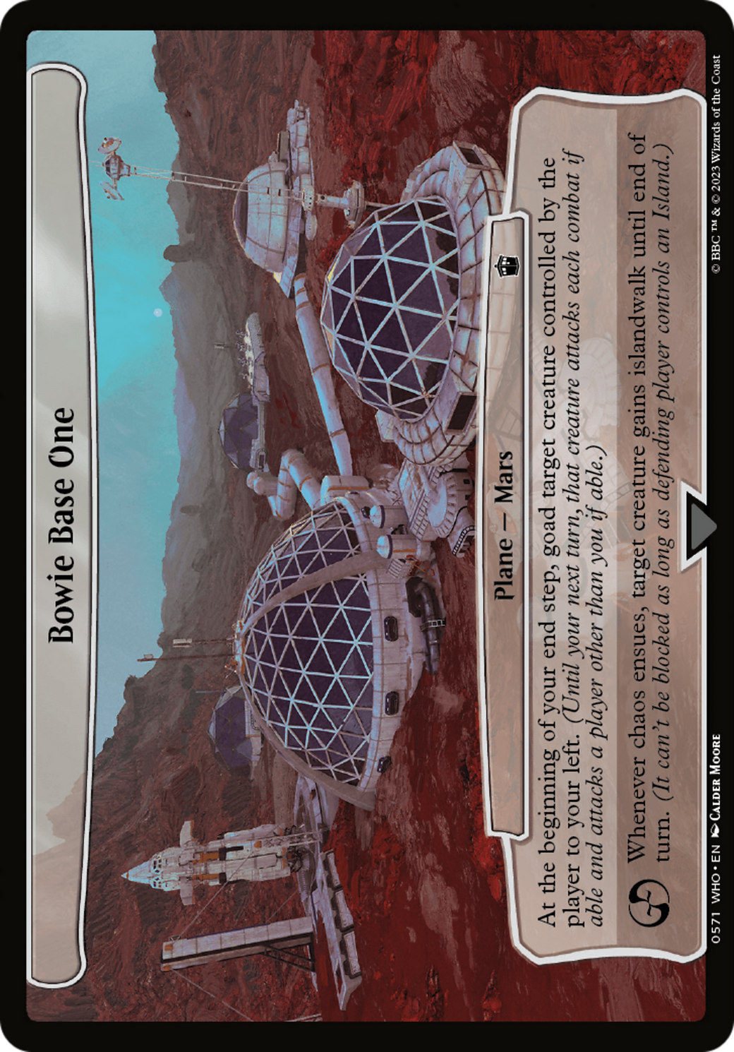 Bowie Base One [Doctor Who] | Odin's Place