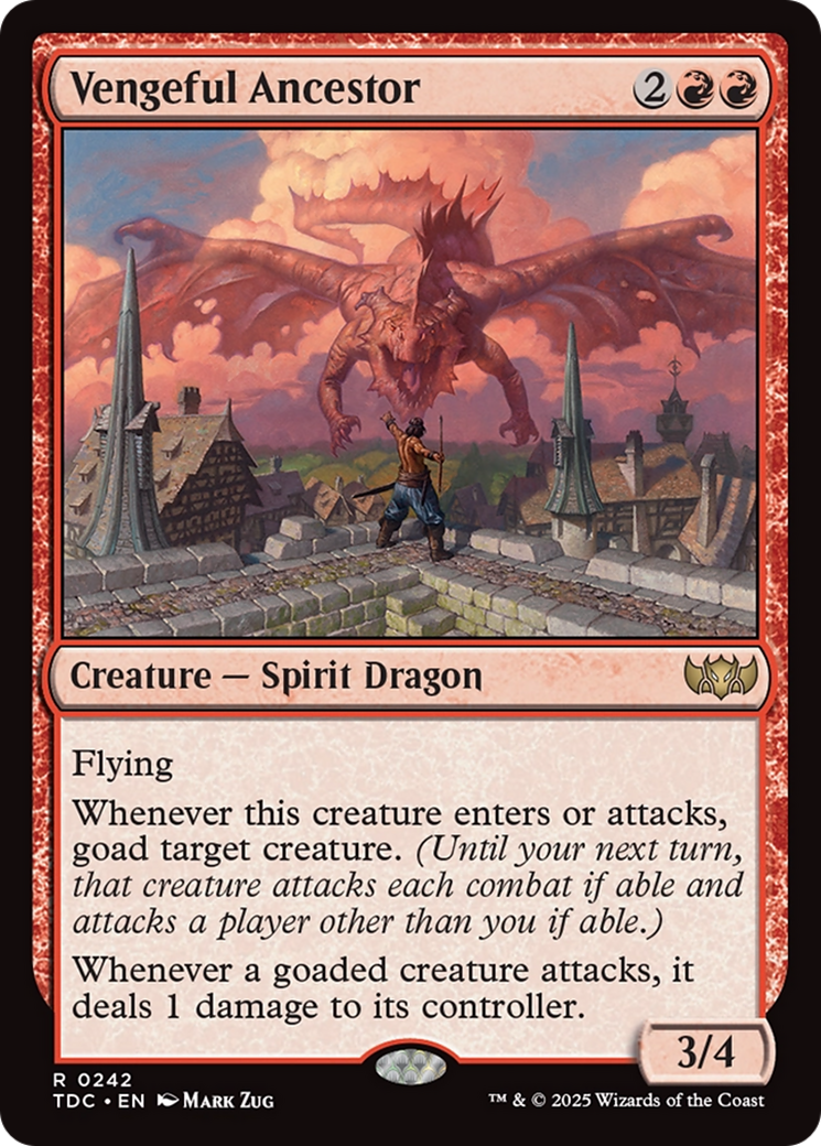 Vengeful Ancestor [Tarkir: Dragonstorm Commander] | Odin's Place