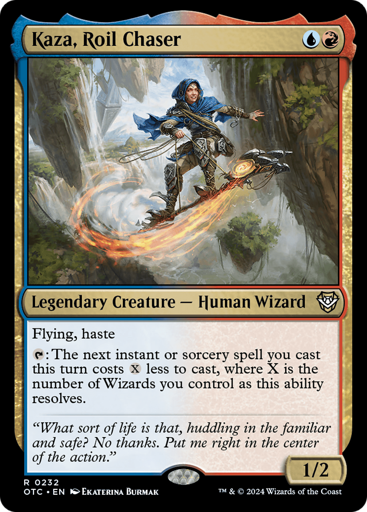 Kaza, Roil Chaser [Outlaws of Thunder Junction Commander] | Odin's Place