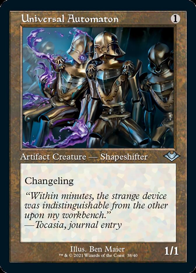 Universal Automaton (Retro Foil Etched) [Modern Horizons] | Odin's Place