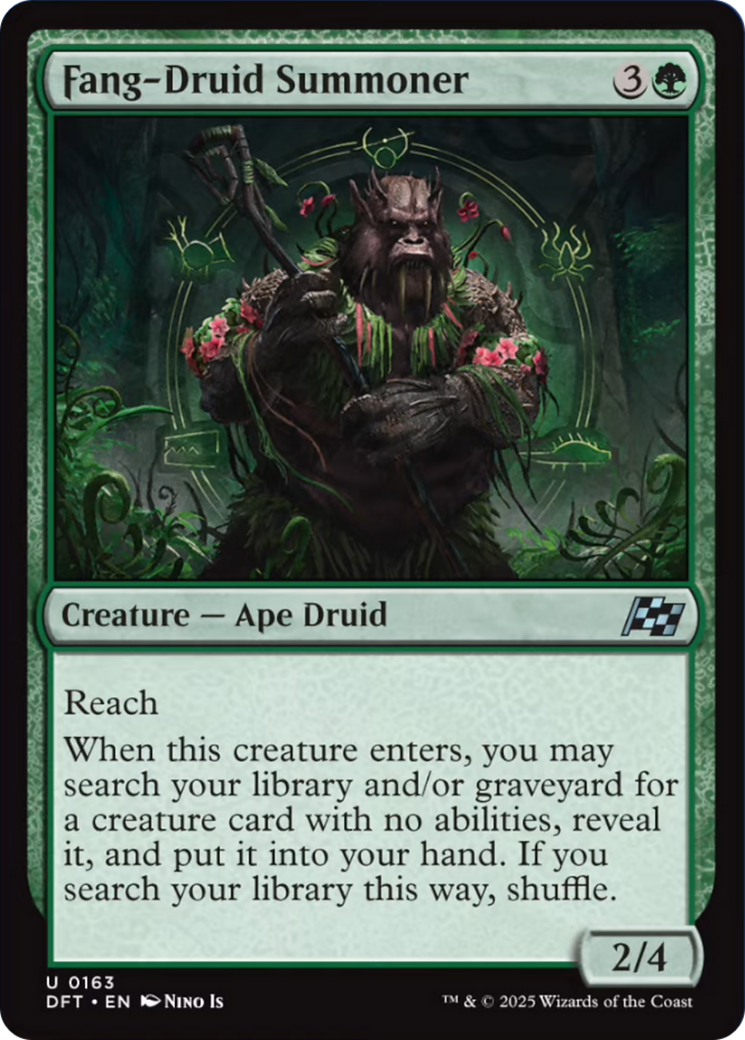 Fang-Druid Summoner [Aetherdrift] | Odin's Place