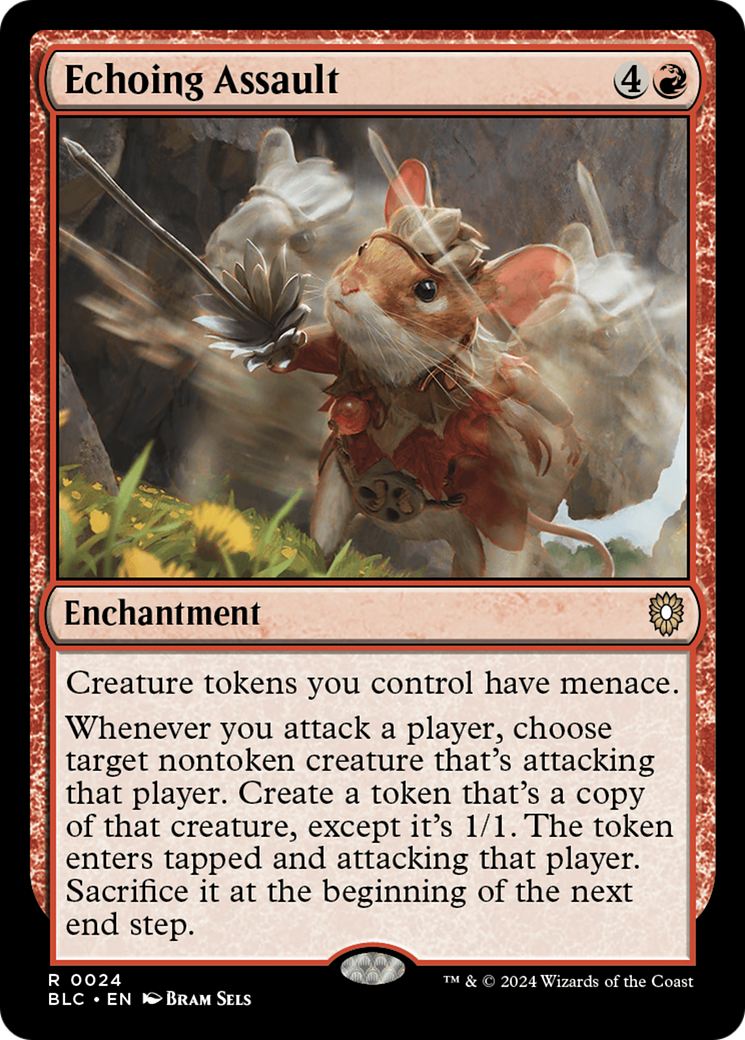Echoing Assault [Bloomburrow Commander] | Odin's Place