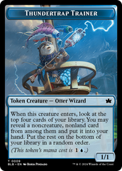 Snail // Thundertrap Trainer Double-Sided Token [Bloomburrow Tokens] | Odin's Place
