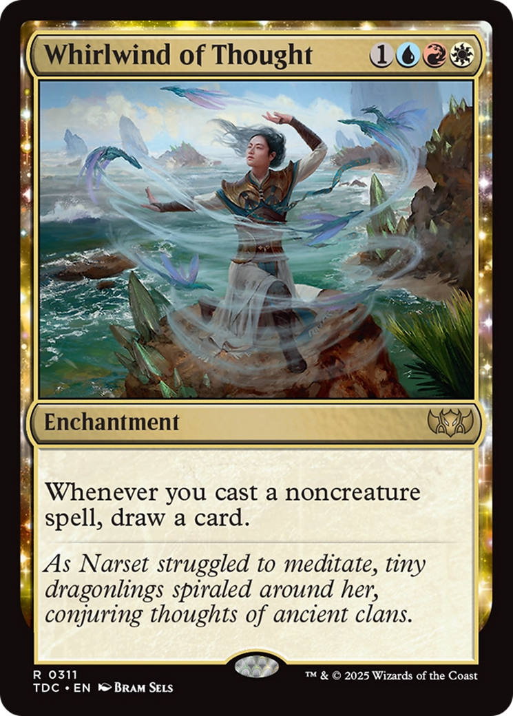 Whirlwind of Thought [Tarkir: Dragonstorm Commander] | Odin's Place