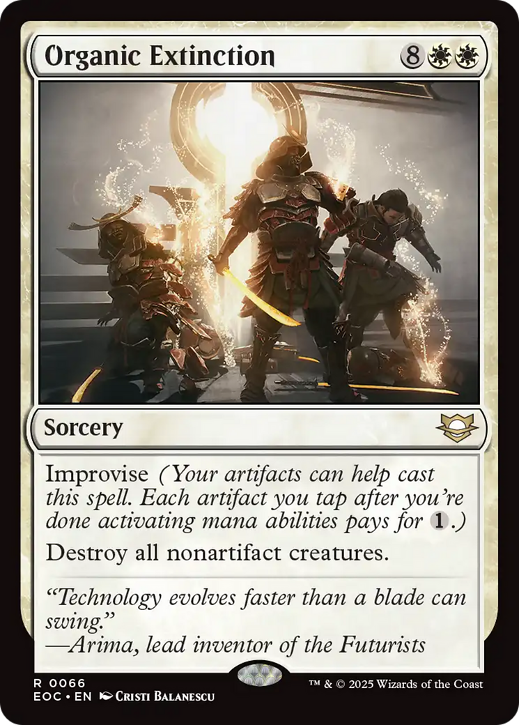 Organic Extinction [Edge of Eternities Commander] | Odin's Place