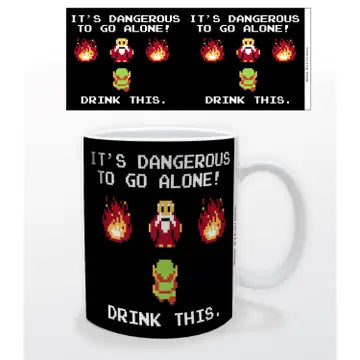Pyramid America: Zelda - Drink This Mug 11 oz. Ceramic Mug | Odin's Place