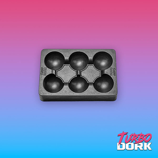 Turbo Dork: Non-Stick Silicone Dry Palette: Small Black | Odin's Place