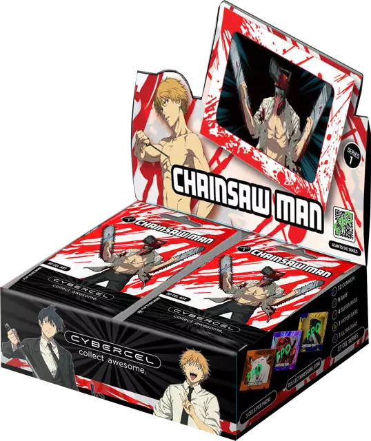 Cybercel Chainsaw Man Trading Cards | Odin's Place