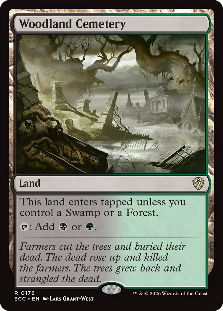 Woodland Cemetery [Lorwyn Eclipsed Commander] | Odin's Place