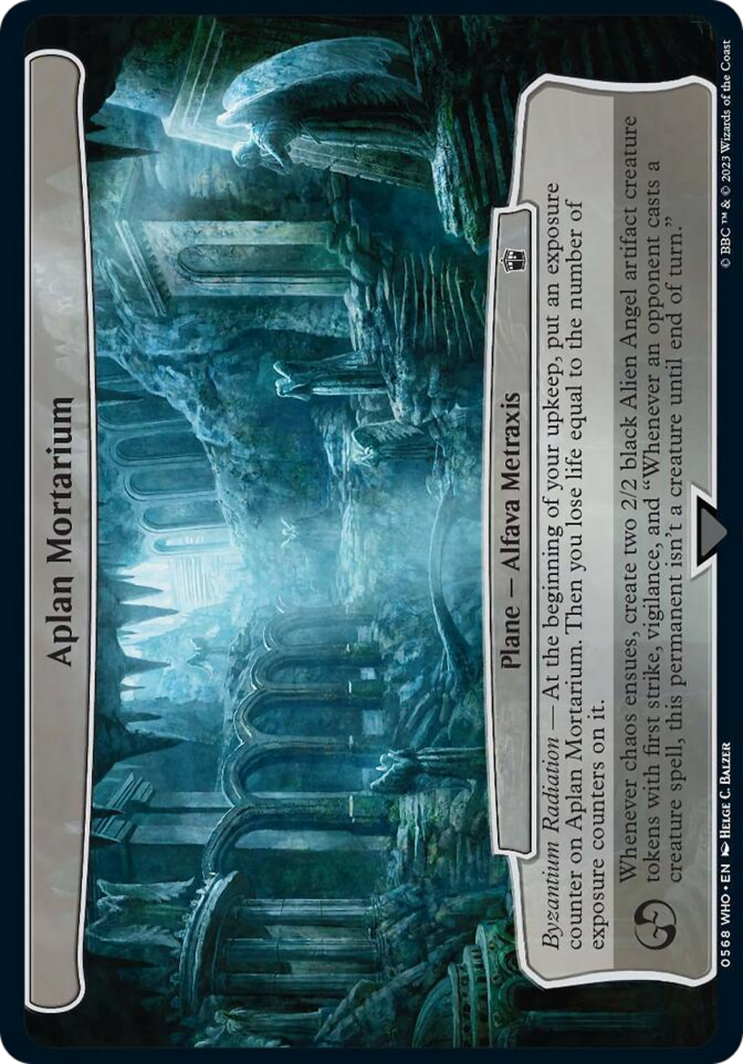 Aplan Mortarium [Doctor Who] | Odin's Place