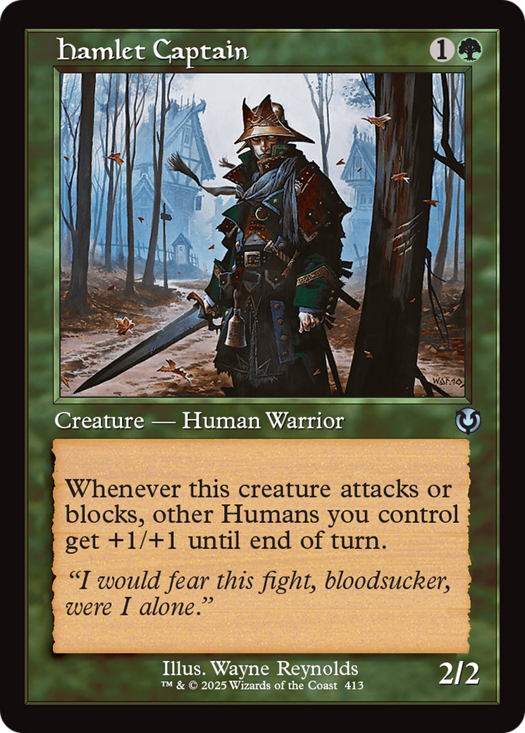Hamlet Captain (Retro Frame) [Innistrad Remastered] | Odin's Place