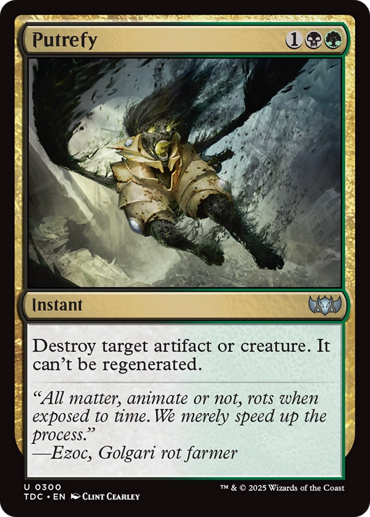 Putrefy [Tarkir: Dragonstorm Commander] | Odin's Place